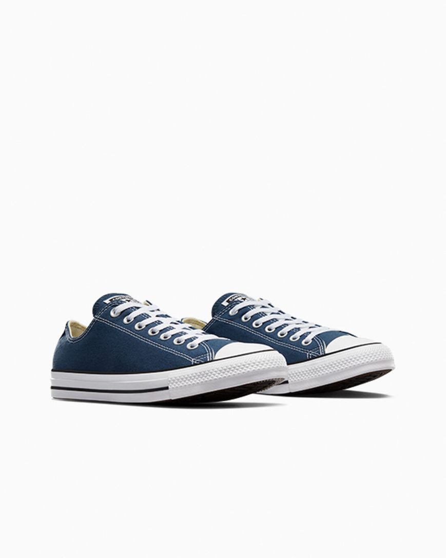 Tenis Converse Chuck Taylor All Star Classicos Cano Baixo Feminino Azul Marinho | PT I00317P